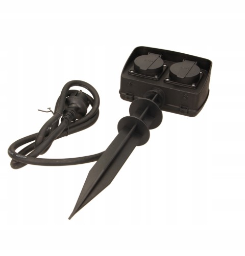 Gniazdo ogrodowe wbijane 1