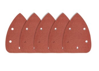 Przejdź do produktu NEO PAPIERY ŚCIERNE NA RZEP, ŻELAZKO 102 X 140 MM, P120, 5 SZT., Z 5 OTWORAMI DO SZLIFIERKI 59G335