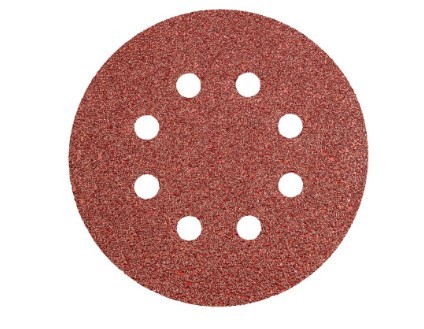 Przejdź do produktu NEO KRĄŻKI ŚCIERNE NA RZEP 125 MM, P40, 5 SZT., Z 8 OTWORAMI