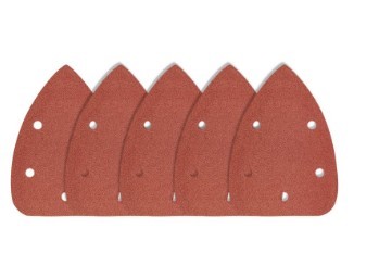 Przejdź do produktu NEO PAPIERY ŚCIERNE NA RZEP, ŻELAZKO 102 X 140 MM, P60, 5 SZT., Z 5 OTWORAMI DO SZLIFIERKI 59G335