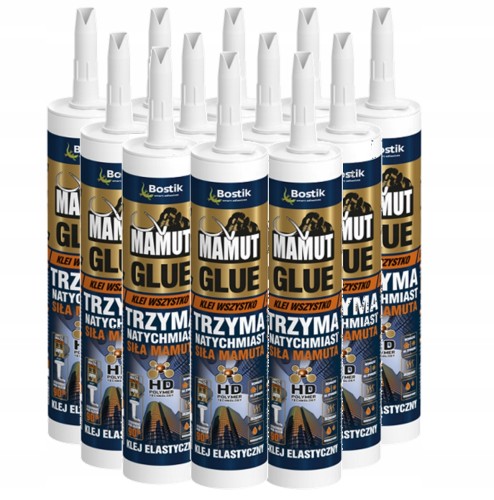 Przejdź do produktu Klej Montażowy MAMUT 12szt