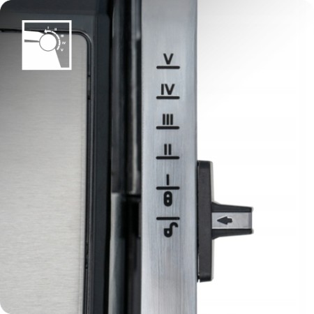 Grill-elektryczny-KERNAU-KSG-251-S-2000W-5-stopni-Lampka-kontrolna-Stal-Rodzaj-grilla-kontaktowy-panini