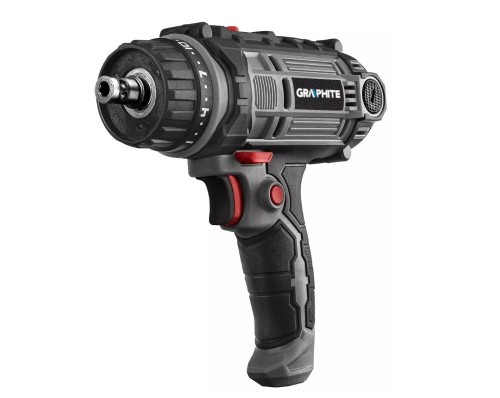 Przejdź do produktu GRAPHITE Wiertarko-wkrętarka sieciowa 300W, uchwyt samozaciskowy 10 mm, walizka 58G793