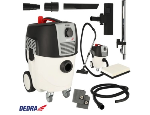 Przejdź do produktu DEDRA Odkurzacz do pracy na mokro i sucho, do pracy ze szlifierką do gipsu,  DED6607