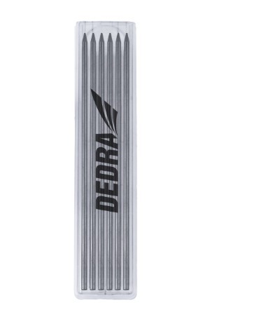 Przejdź do produktu DEDRA rysik czarny HB do ołówka M9004A M9004C 6szt M9004E 