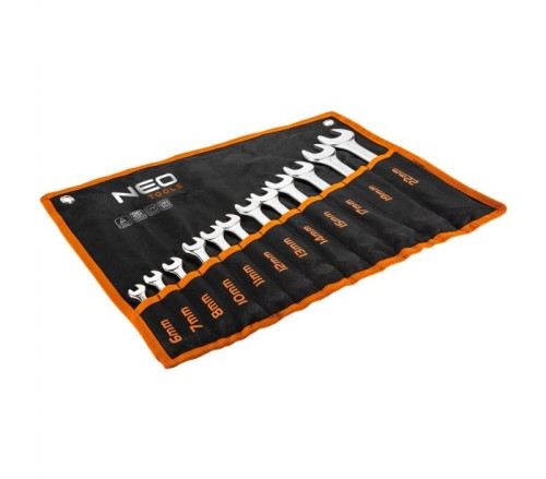 Przejdź do produktu NEO klucze płasko-oczkowe 6-22mm, zestaw 12szt. 09-752