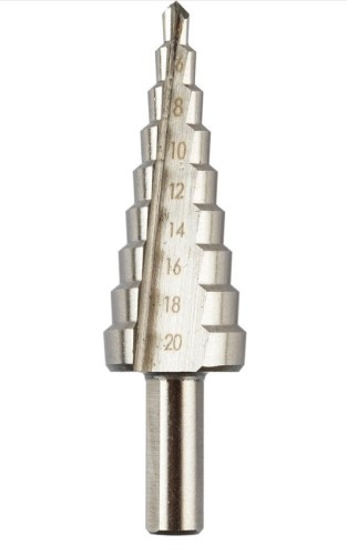 Przejdź do produktu GRAPHITE wiertło stopniowe 4-20mm 54T303