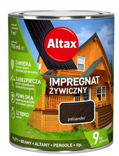 Przejdź do produktu ALTAX impregnat żywiczny palisander 4,5l