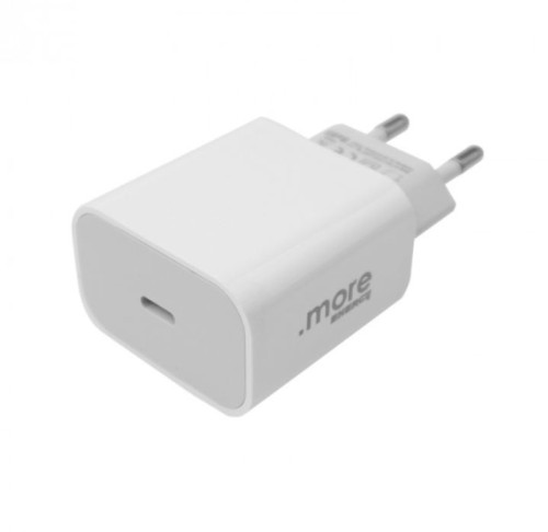 Przejdź do produktu ECO LIGHT Ładowarka 20W USB-C biała Szybkie ładowanie