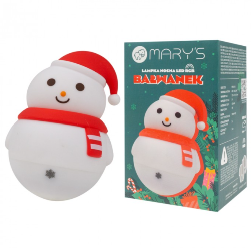 Przejdź do produktu ECO LIGHT Lampka nocna LED Bałwan