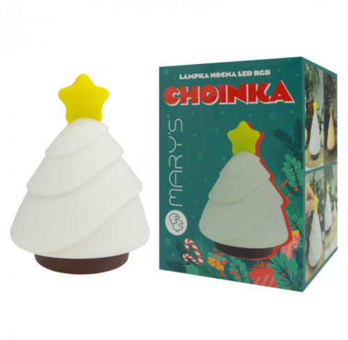 Przejdź do produktu ECO LIGHT Lampka nocna LED Choinka RGB
