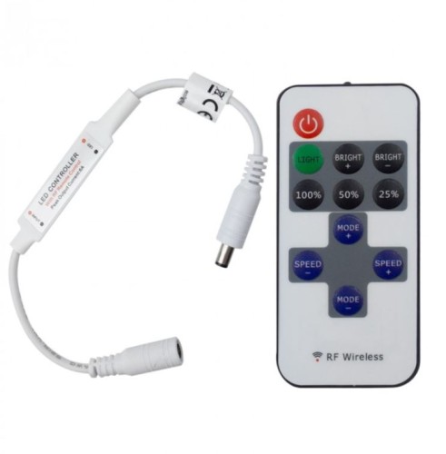 Przejdź do produktu ECO LIGHT Sterownik LED MONO 11 przycisków RF 6A 72W