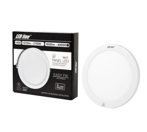 Przejdź do produktu LED LINE Panel  EasyFix 18W 1650lm 4000K