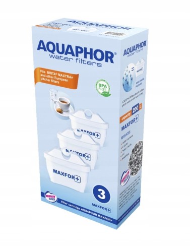 Przejdź do produktu AQUAPHOR wkłady filtrujący B100-25 Maxfor 3szt.