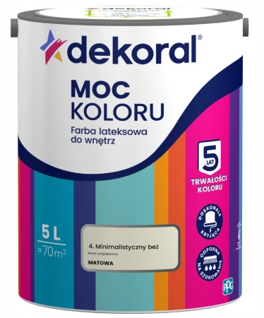minimalistyczny beż