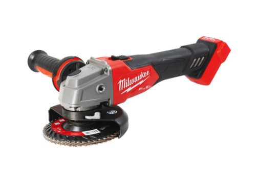 Przejdź do produktu MILWAUKEE SZLIFIERKA KĄTOWA 125 MM Z WŁĄCZNIKIEM SUWAKOWYM M18 FSAG125X-0