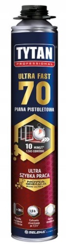 Przejdź do produktu Pianka Pistoletowa montażowa Tytan Ultra Fast 70