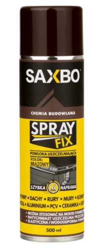 Przejdź do produktu SAXBO guma w sprayu brązowa 500ml