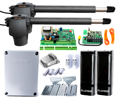 Przejdź do produktu Zestaw napęd siłownik FAAC Genius G-Bat 400/ 414 