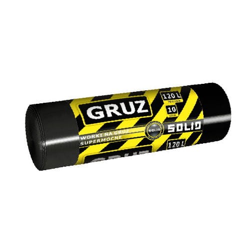 Przejdź do produktu SOLID Worki na gruz 70x110 120L 10 szt / rolka