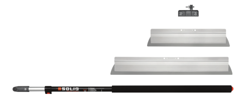 Przejdź do produktu SOLID LEEKI ZESTAW NOŻY SZPACHLI DO GŁADZI KIJ ADAPTER WAŁEK 18CM
