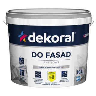 Przejdź do produktu DEKORAL Emulsja Polinit śnieżno-biały 1l
