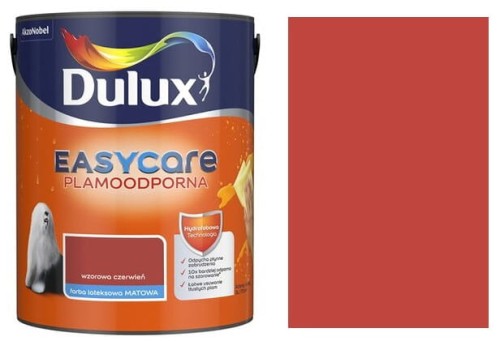 Przejdź do produktu Dulux Easy Care wzorowa czerwień 5l