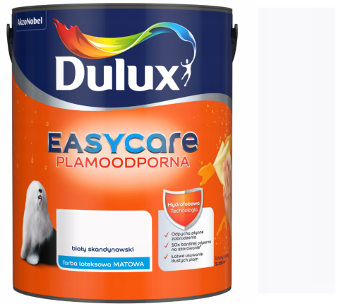 Przejdź do produktu Dulux Easy Care biały skandynawski 2.5l
