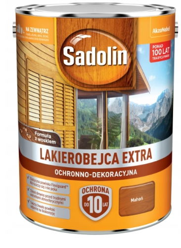 Przejdź do produktu Sadolin EXTRA lakierobejca mahoń 7 0,75L