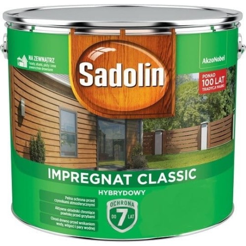 Przejdź do produktu SADOLIN impregnat CLASSIC drzewo wiśniowe 9l