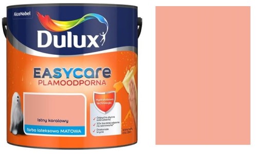 Przejdź do produktu Dulux Easy Care istny koralowy 2.5l