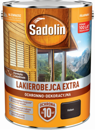 Przejdź do produktu Sadolin EXTRA lakierobejca heban 0,75l