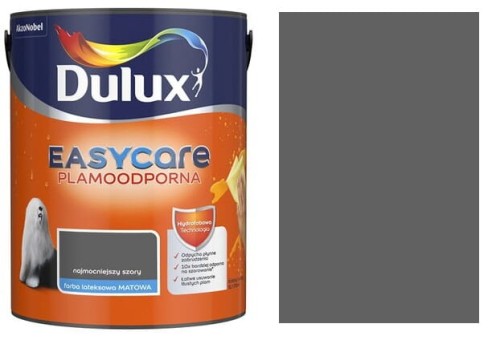 Przejdź do produktu Dulux Easy Care najmocniejszy szary 2.5l