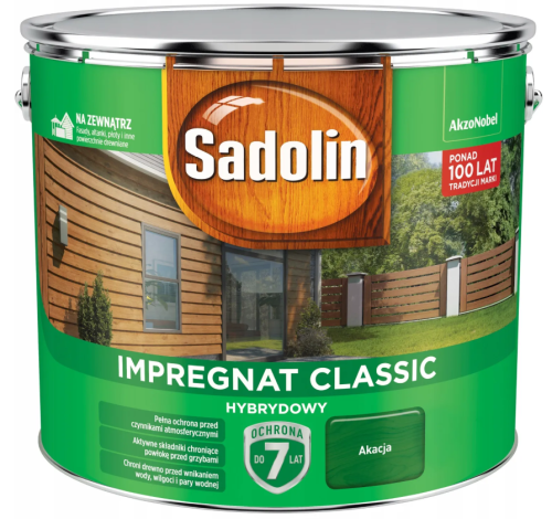 Przejdź do produktu SADOLIN impregnat CLASSIC Akacja 9l