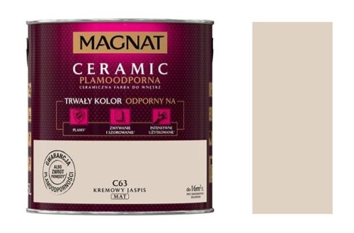 Przejdź do produktu Farba Magnat Ceramic C63 Kremowy jaspis 2,5l