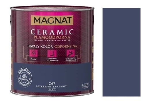 Przejdź do produktu Farba Magnat Ceramic C67 Bezkresny tanzanit  2,5l