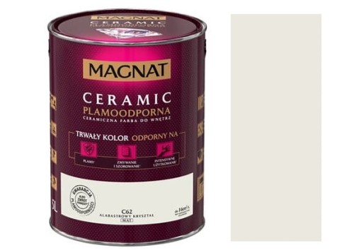 Przejdź do produktu Farba Magnat Ceramic C62 Alabastrowy kryształ 5l