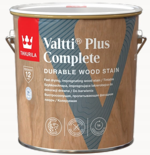 Przejdź do produktu TIKKURILA VALTTI Complete Plus 2,7l