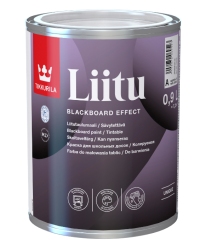 Przejdź do produktu TIKKURILA farba tablicowa LIITU baza C 0,9l