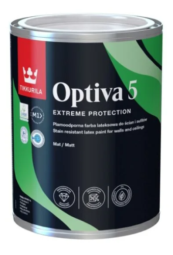 Przejdź do produktu TIKKURILA OPTIVA MAT (5) Baza A 0,9L
