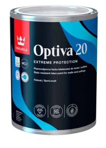 Przejdź do produktu TIKKURILA OPTIVA SEMI MAT (20) Baza A 0,9L
