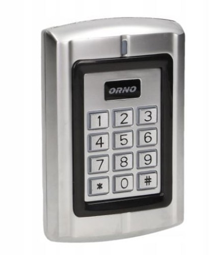 Przejdź do produktu ZAMEK KODOWY SZYFRATOR DO DRZWI FURTKI + CZYTNIK KART RFID