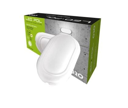 Przejdź do produktu Oprawa kanałowa LED garażowa natynkowa 15W 4000K IP65 owal