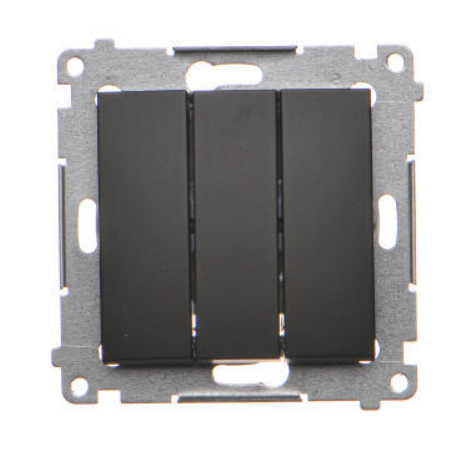 Przejdź do produktu SIMON PREMIUM 54 CZARNY MAT ŁĄCZNIK POTRÓJNY