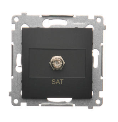 Przejdź do produktu SIMON PREMIUM 54 CZARNY MAT GNIAZDO ANTENOWE POJEDYNCZE TYPU F