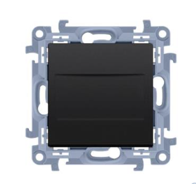 Przejdź do produktu SIMON 10 Czarny mat zaślepka ramki