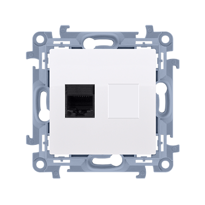 Przejdź do produktu SIMON 10 BIAŁY GNIAZDO KOMPUTEROWE POJEDYNCZE RJ45 KATEGORIA 5E