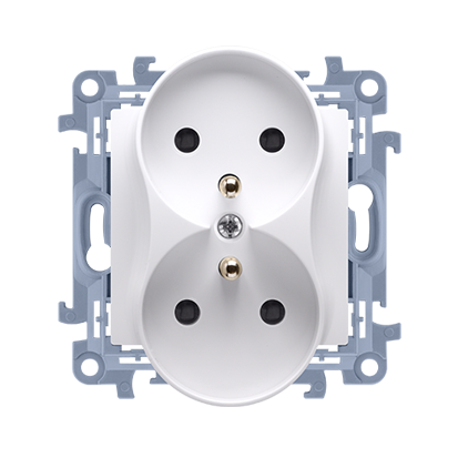 Przejdź do produktu SIMON 10 BIAŁY GNIAZDO PODWÓJNE