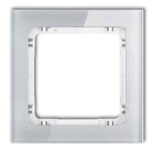 Przejdź do produktu KARLIK RAMKA UNIWERSALNA POJEDYNCZA - EFEKT SZKŁA SZARY