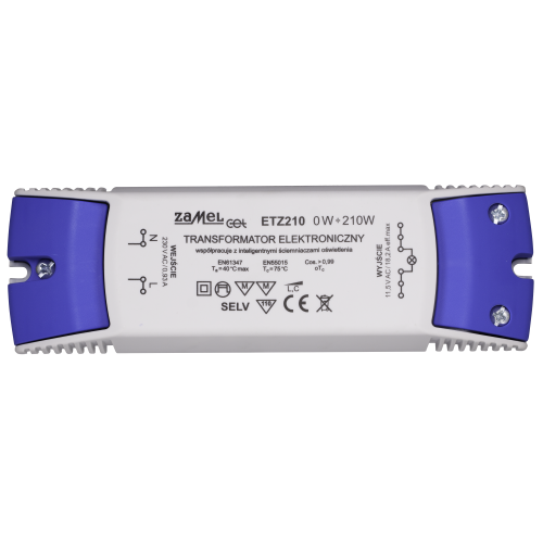 Przejdź do produktu ZAMEL Transformator elektroniczny 230/11,5V 0-210W